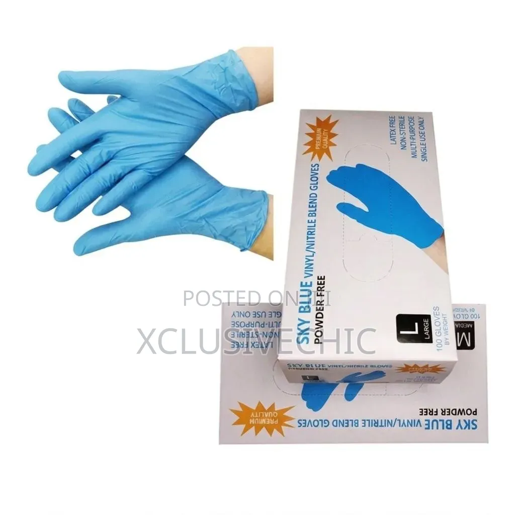 Nitrile Powder Free Glove (100 Pieces)