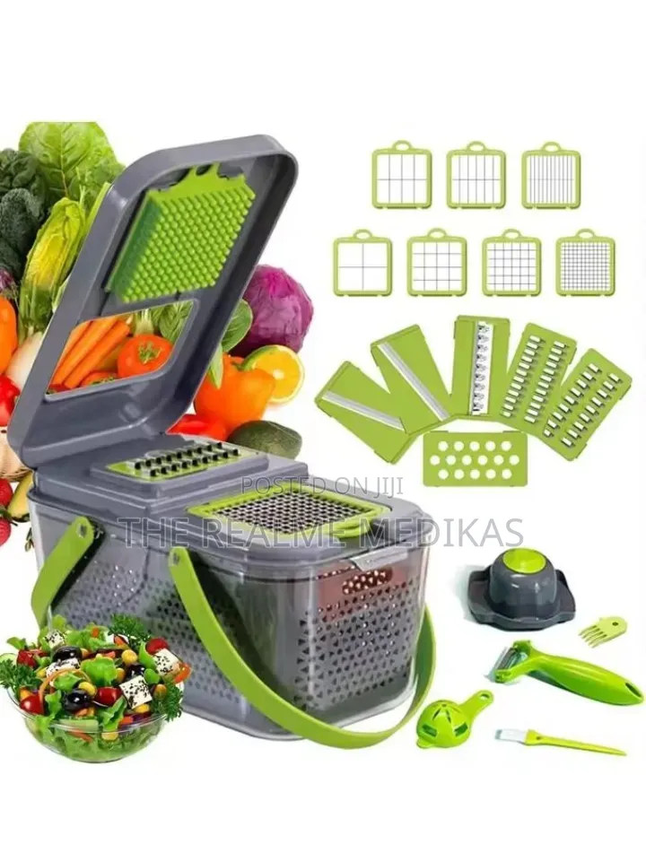 Multifunction Veggies Fruit Chopper (22pcs In 1)