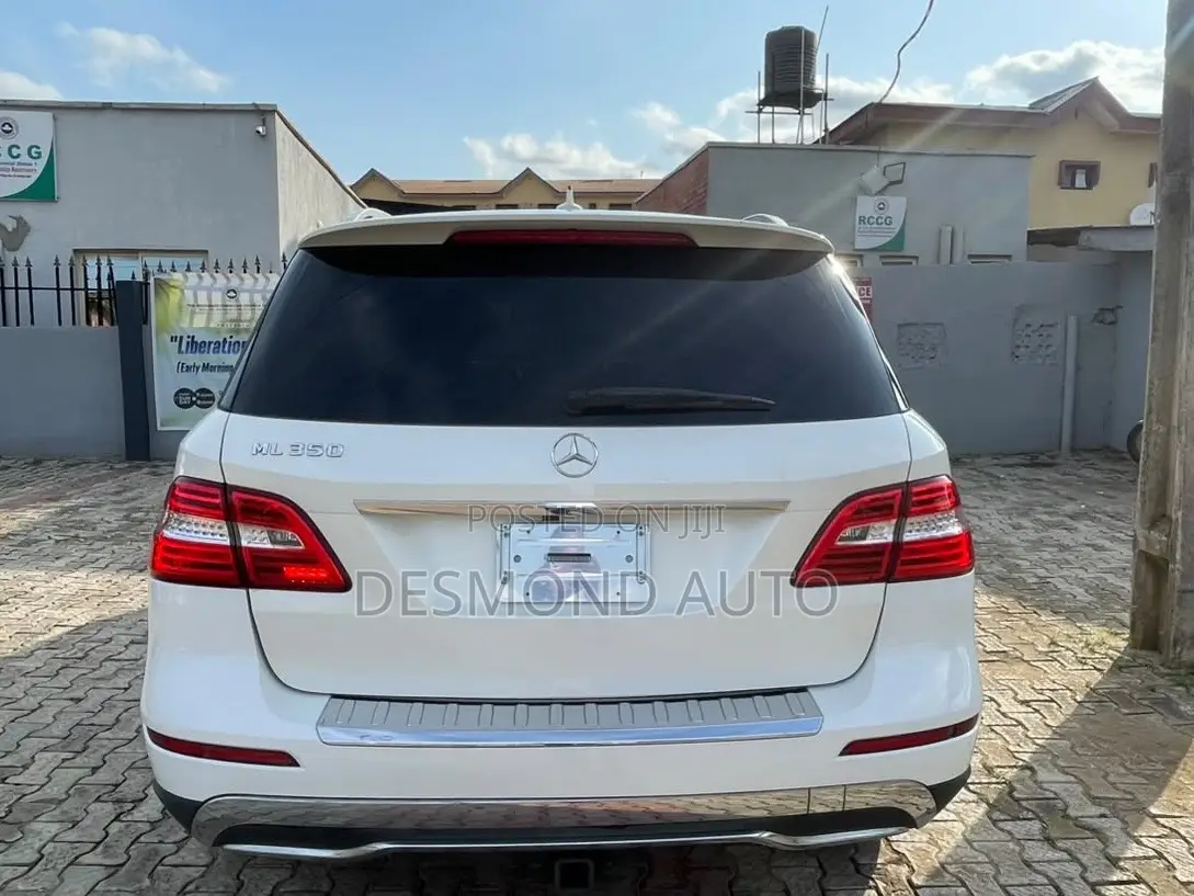 Mercedes-Benz M Class ML 350 4Matic 2013 White