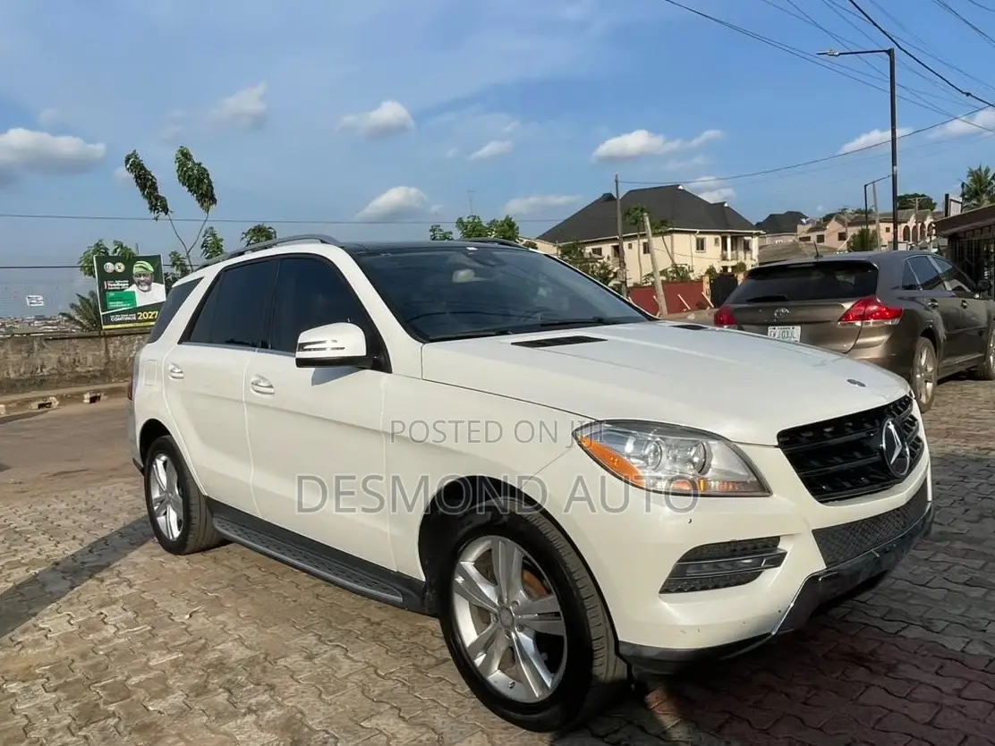 Mercedes-Benz M Class ML 350 4Matic 2013 White