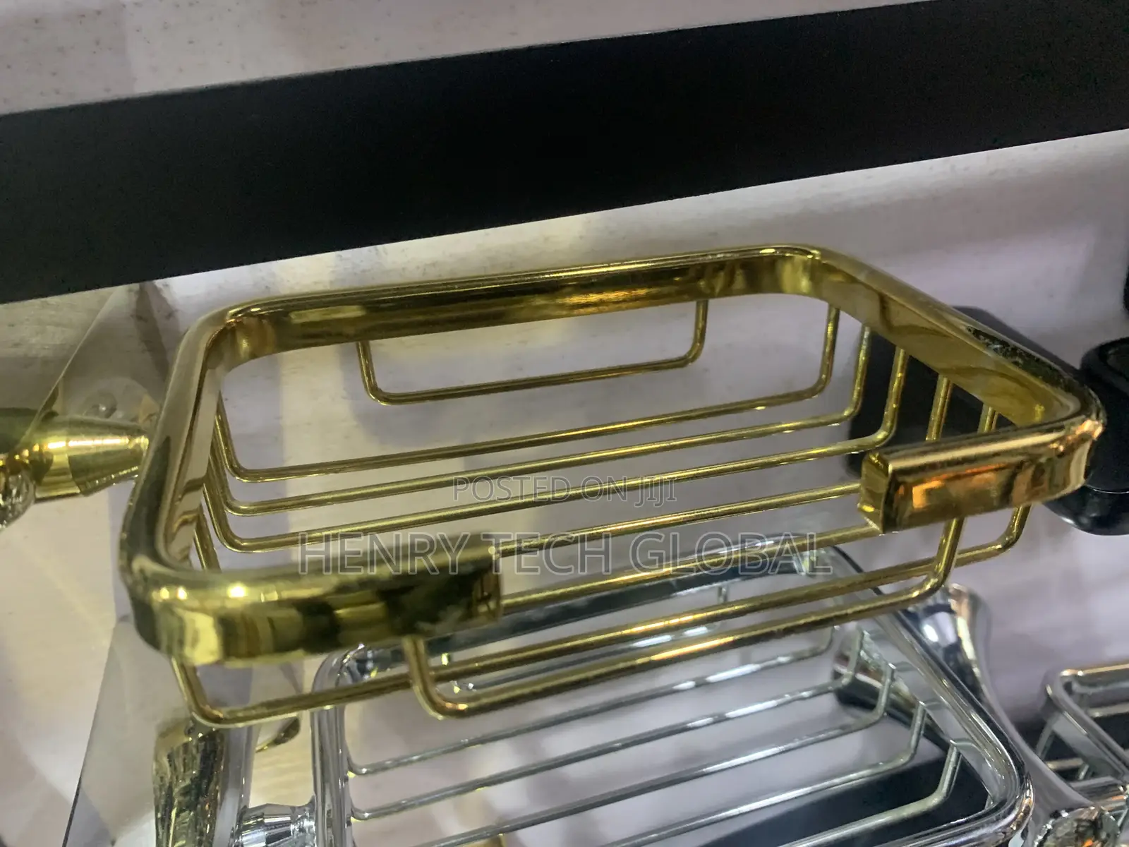 Soap Dish (Gold Color)