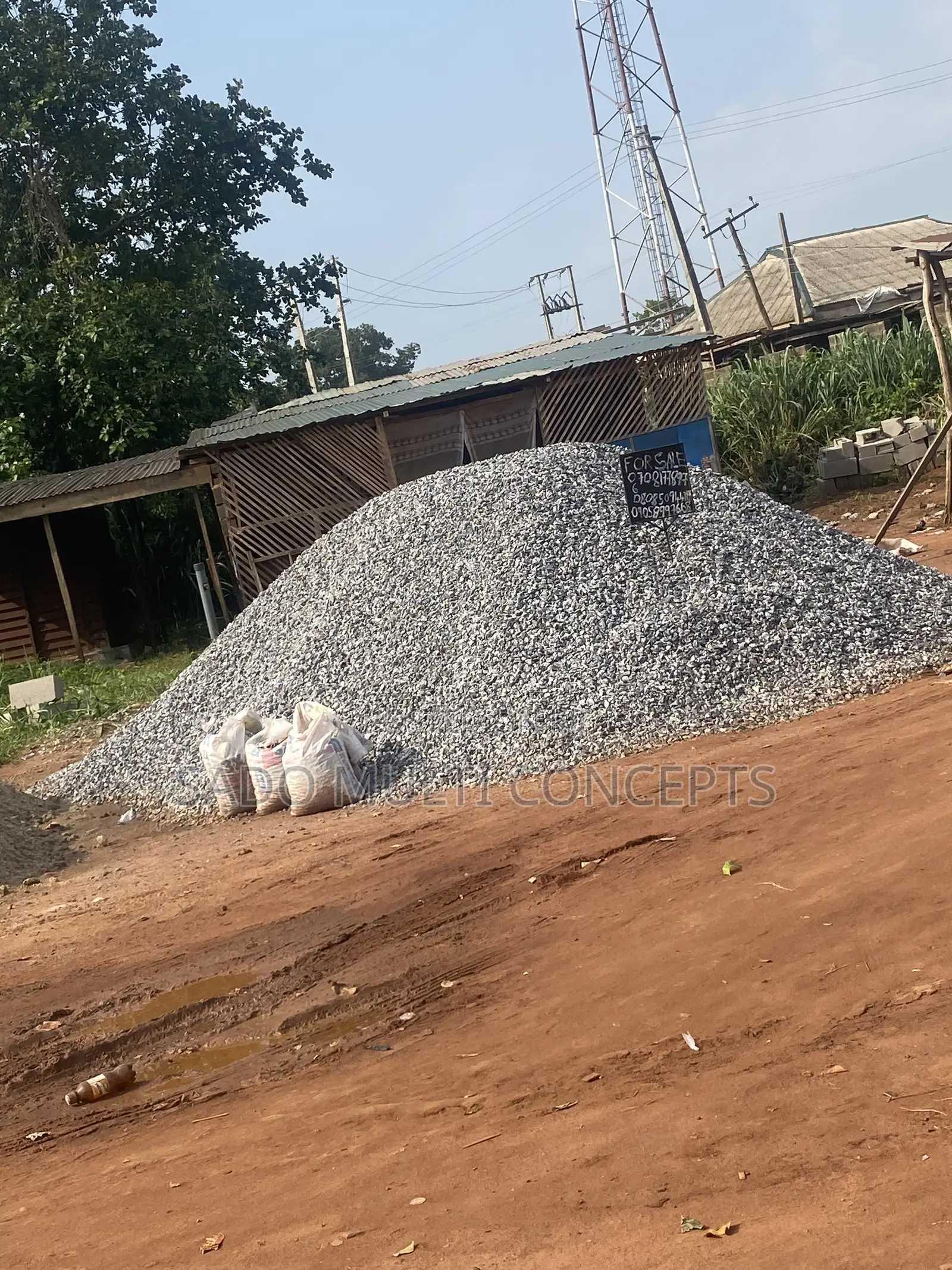 Granite and Filling Sand