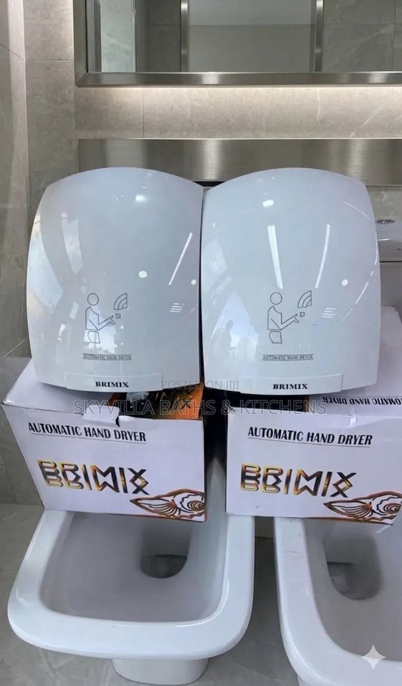 Touchless High-Speed Hand Dryer – Whisper-Quiet Eco-Friendly