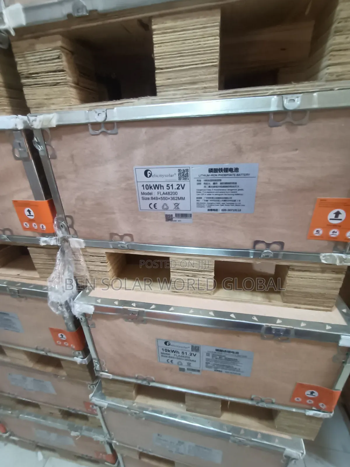 10kwh Felicity Solar Lithium Battery 51.2v