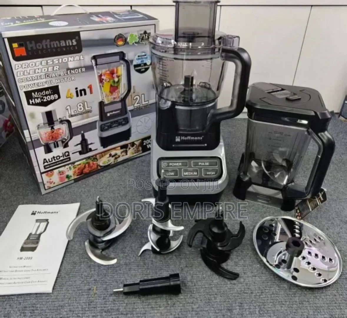 Hoffman 4 in 1 Blender
Available