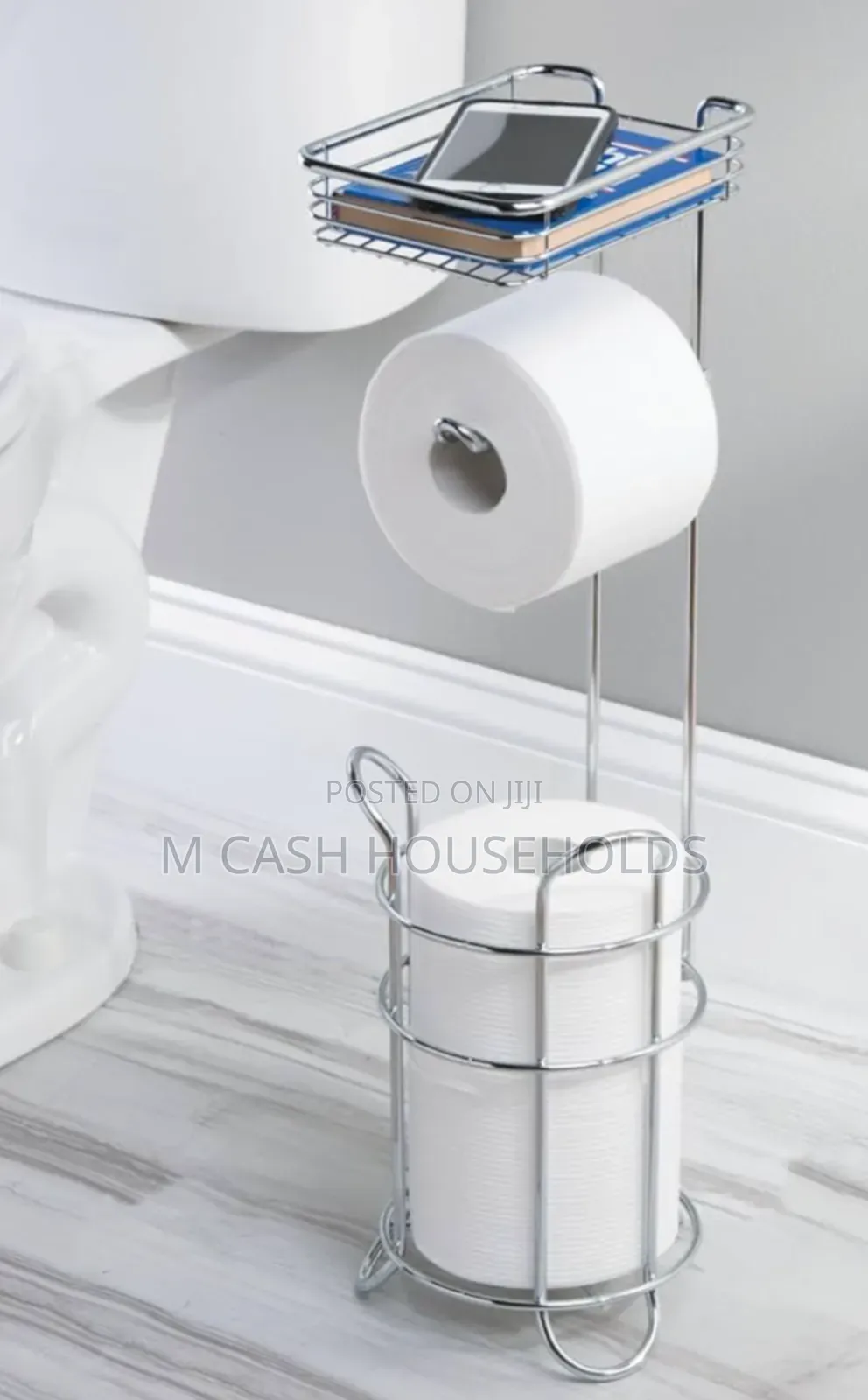 Luxury Freestanding Toilet Tissue Holder