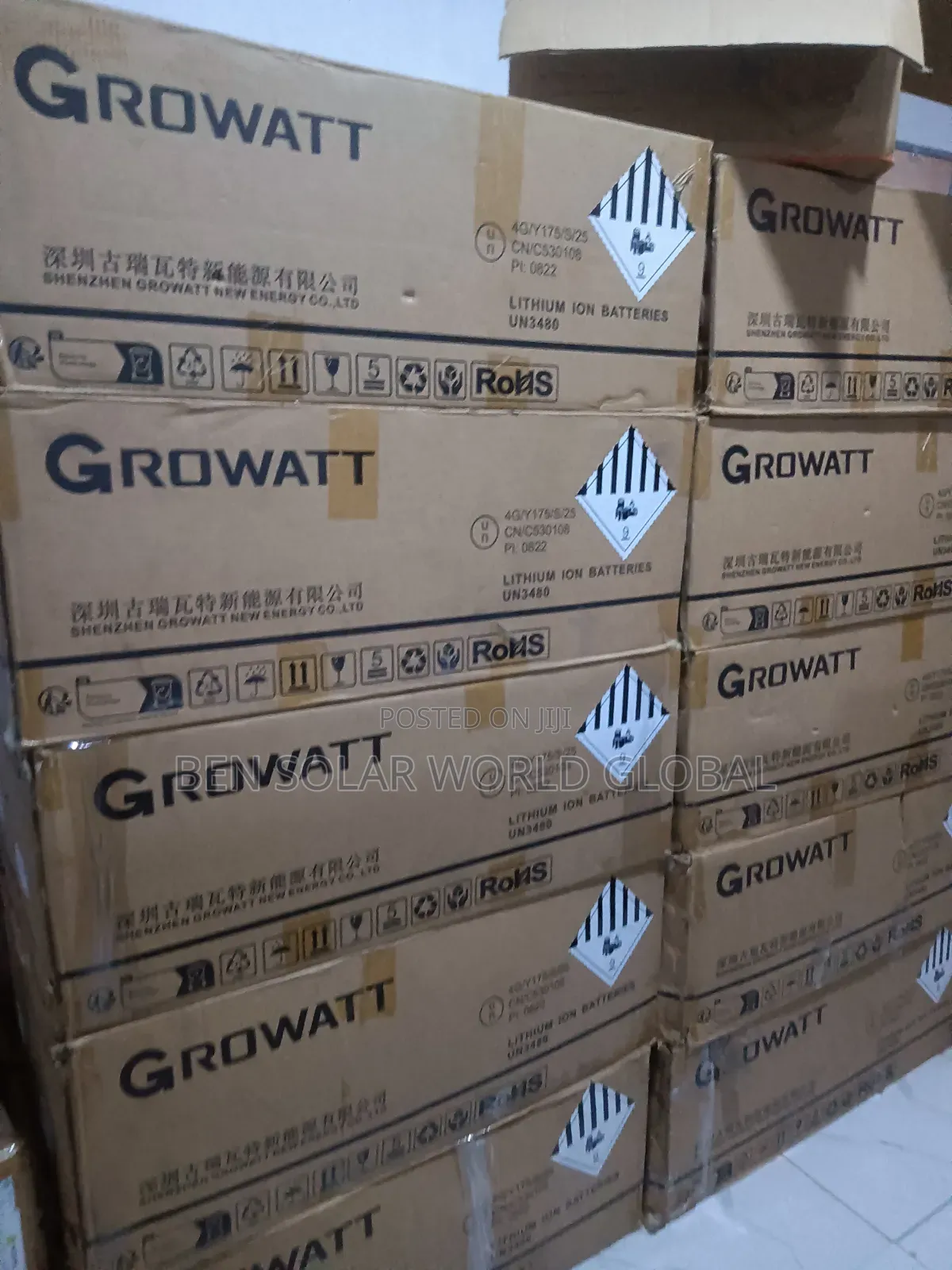 14kwh Growatt Lithium Battery 51.2v