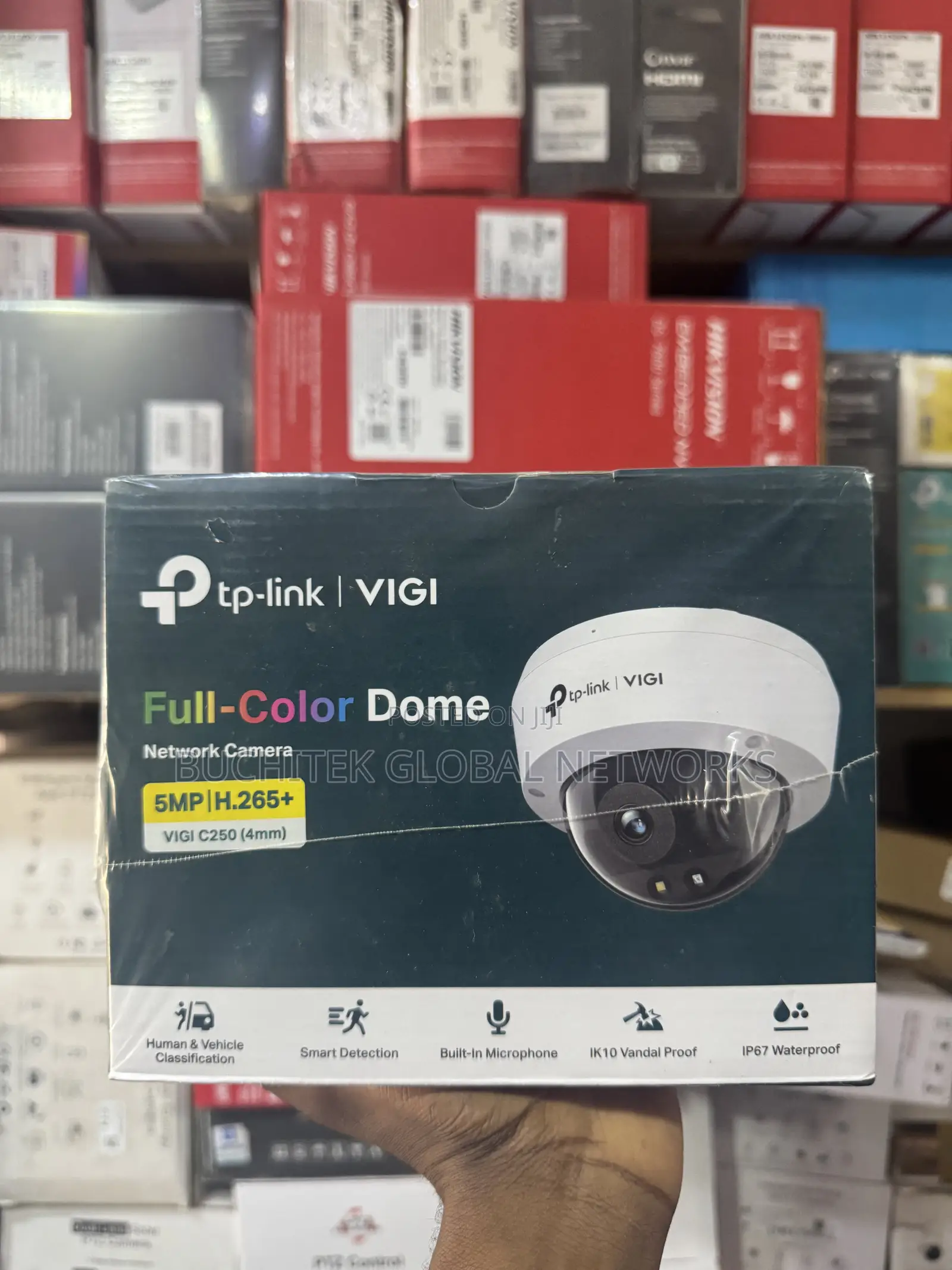 Tp-Link Vigi C250 5mp Full Color Dome Network Camera.
