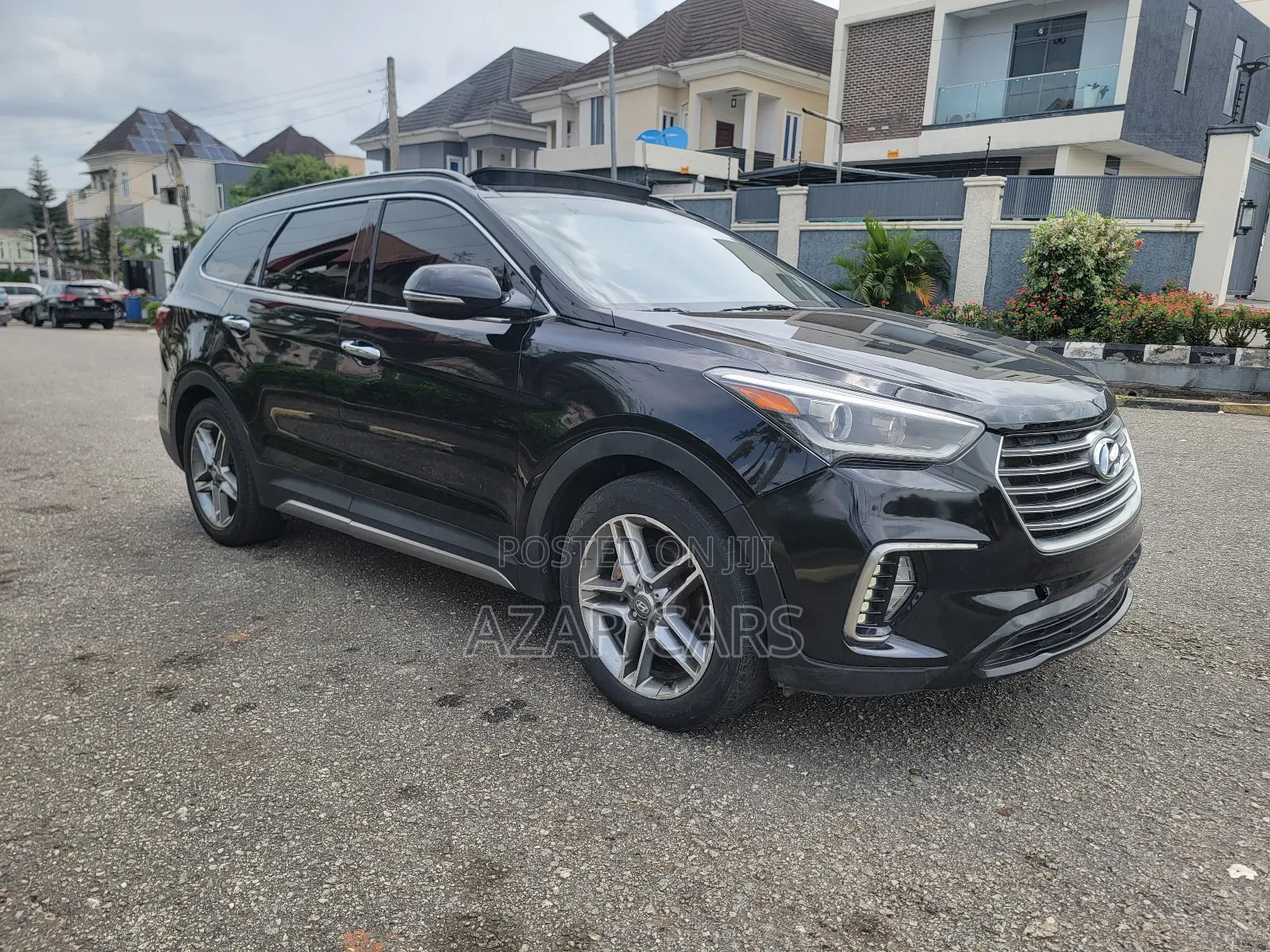 Hyundai Santa Fe Limited Ultimate AWD 2017 Black