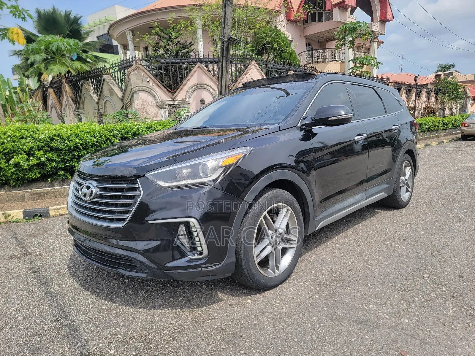 Hyundai Santa Fe Limited Ultimate AWD 2017 Black