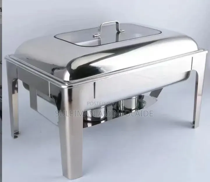Morden Luxury Quality Sliver Chaffing Dish Round