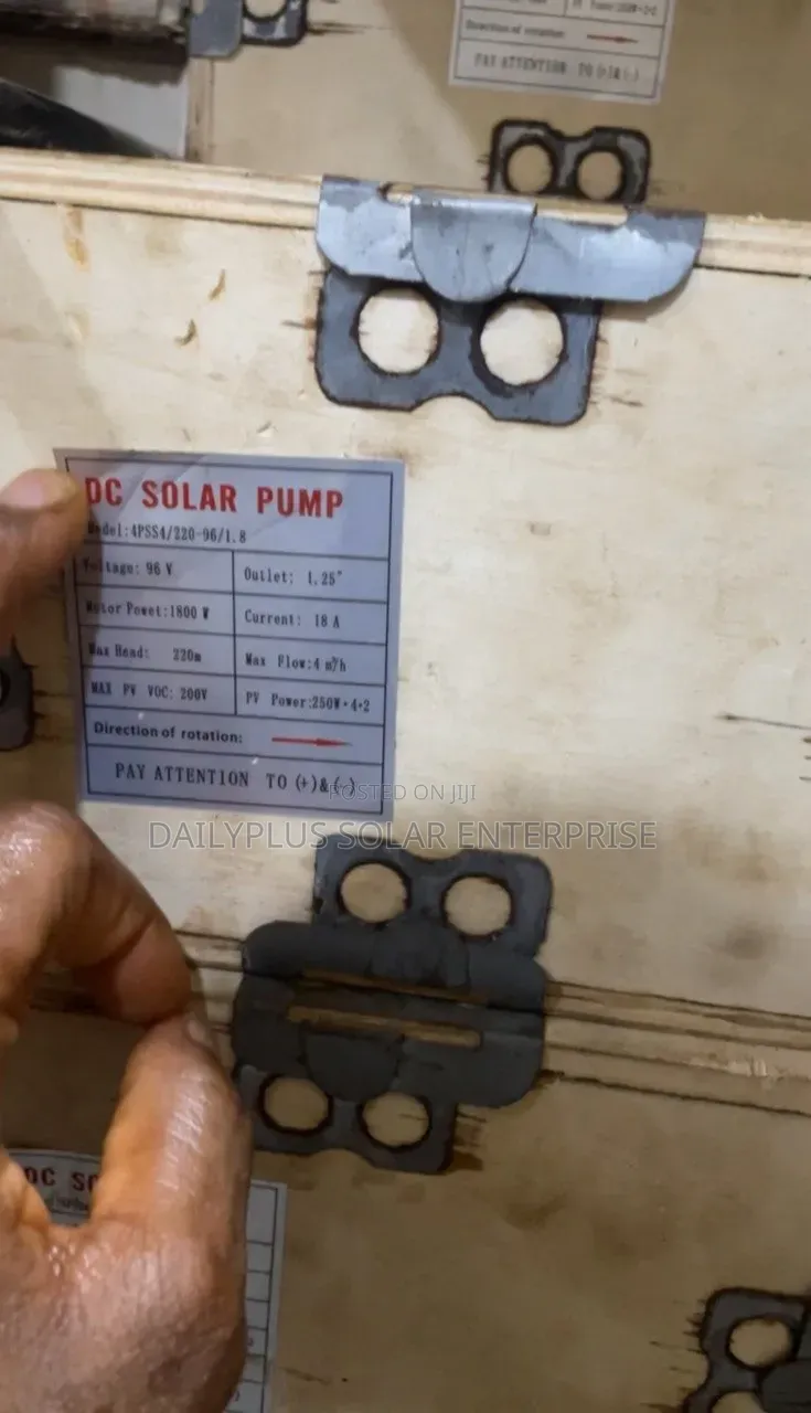 Dc 2hp 96v Solar Pump
