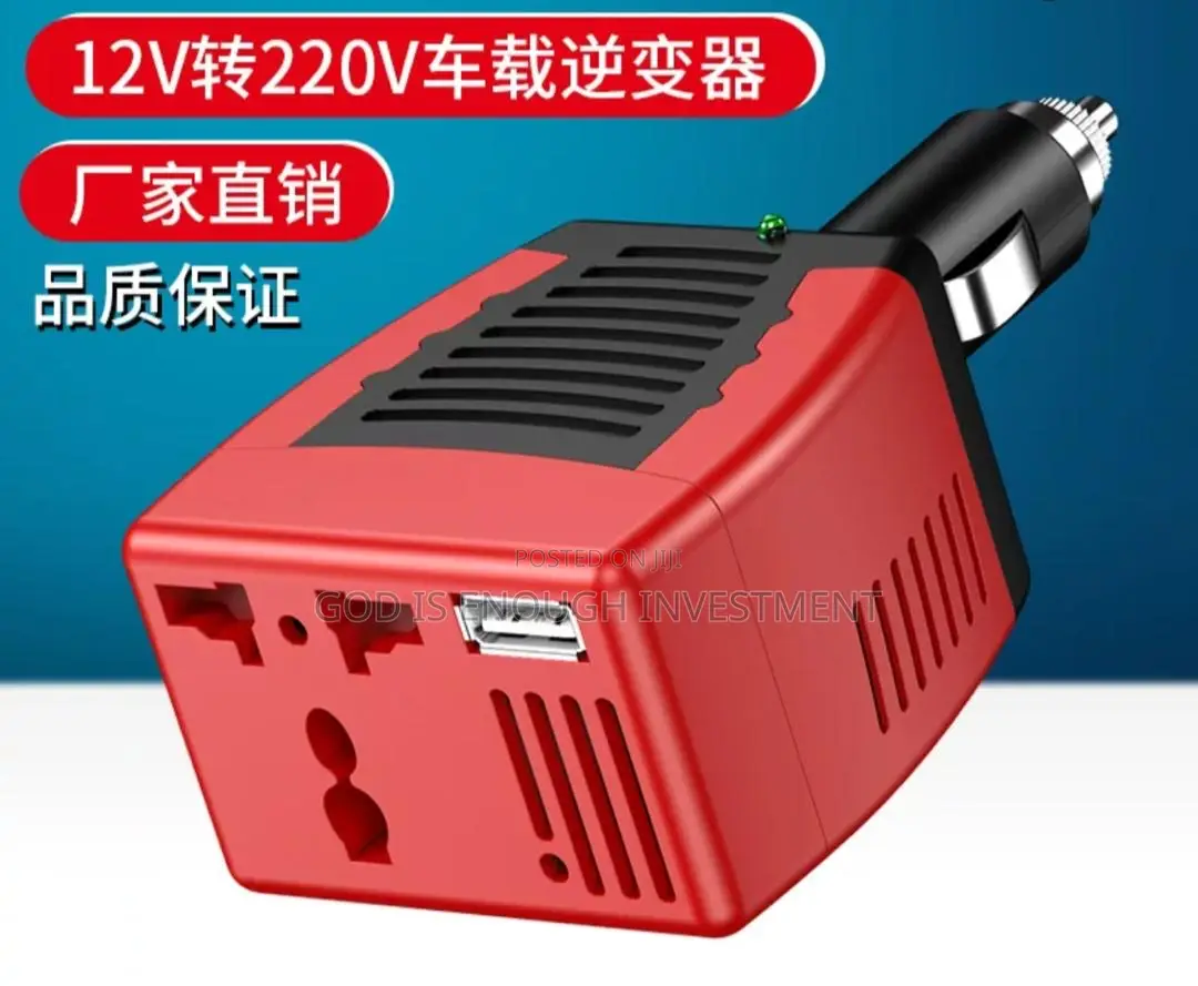 Car Power Inverter 75w - Dc 12v to Ac 220v
