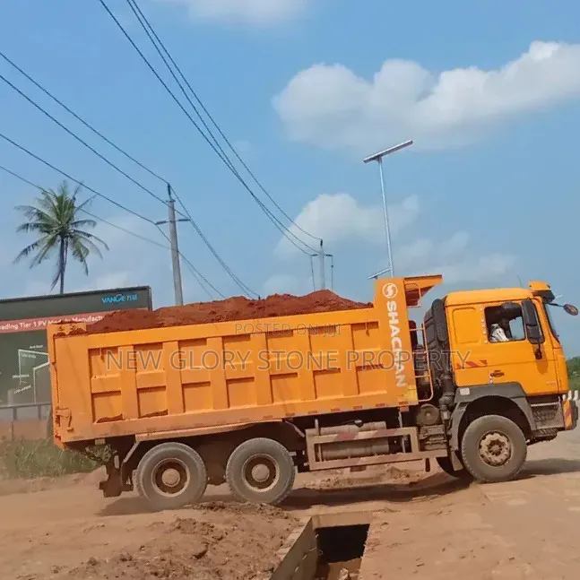 30tons of Filling Sand and Red Plaster