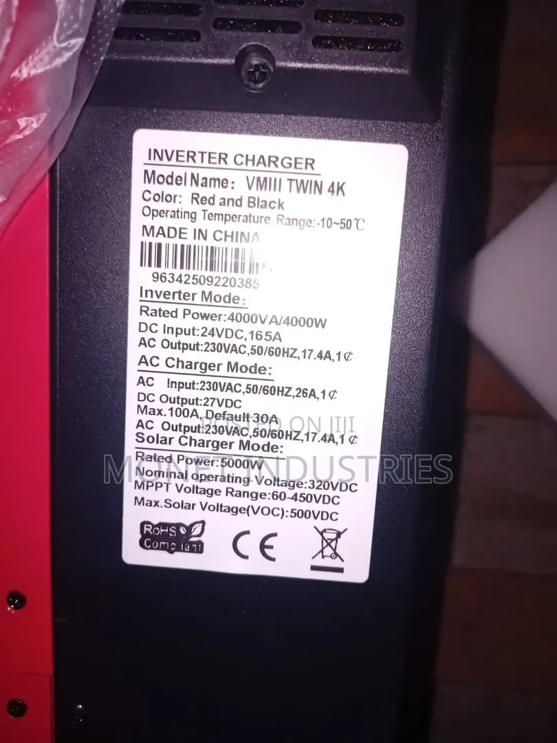 4kva 24v Katrina Hybrid Inverter