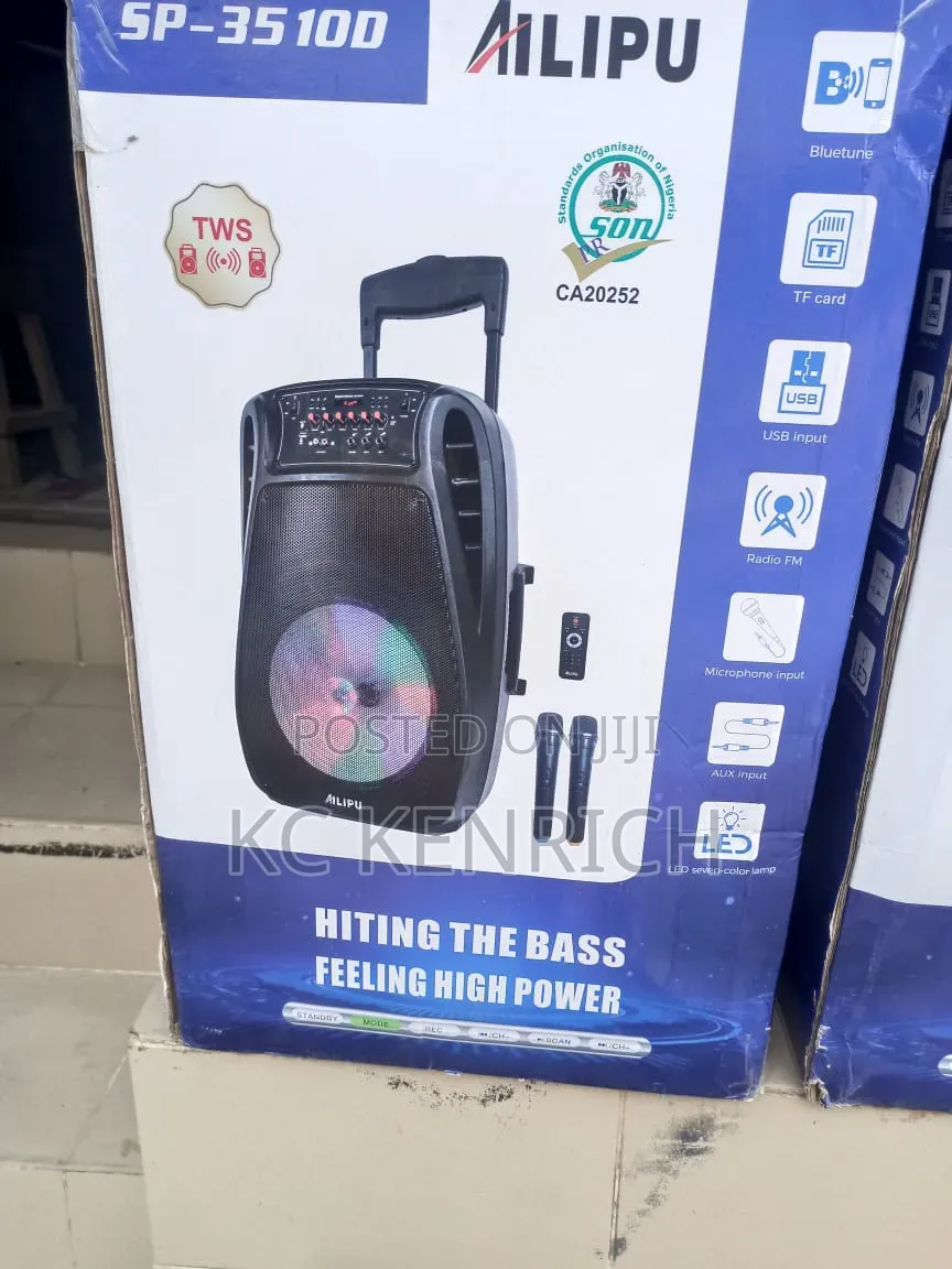 Allipu Public Address System 15inch Model (3510d)