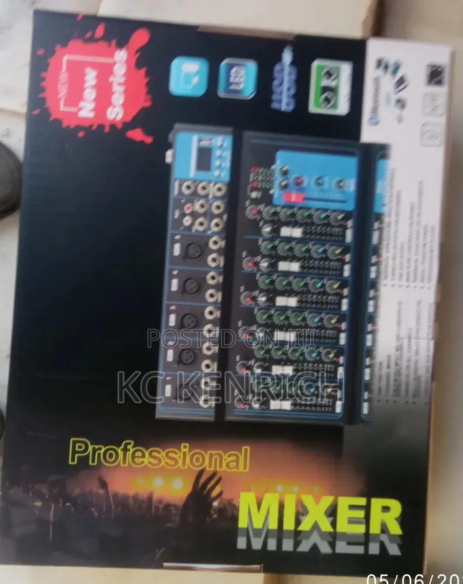 Professional Mixer 4 Channel