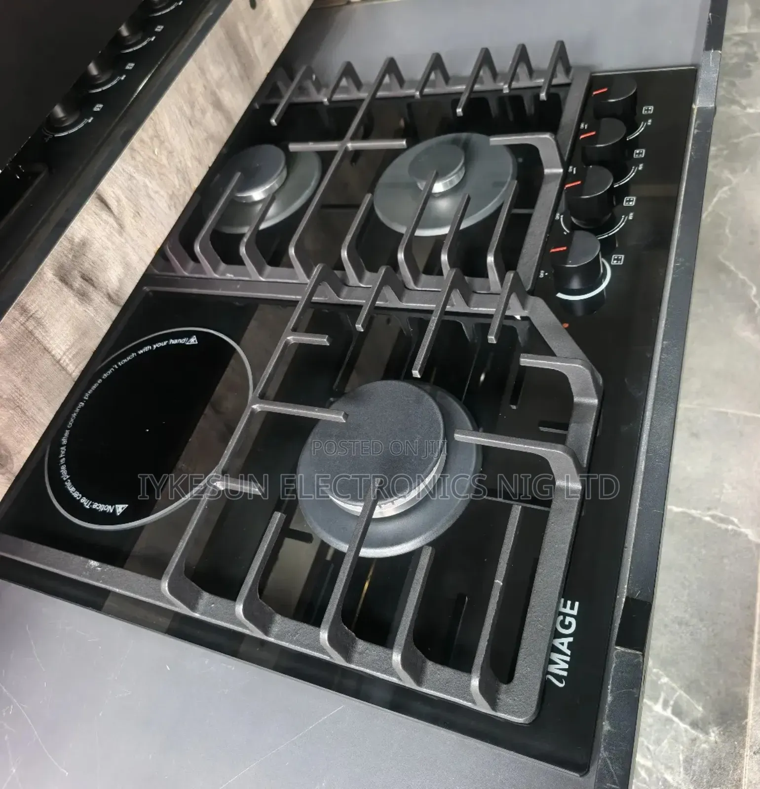Original Image Built-in Premium Quality Luxury 3+1 Gas Ele Cooker