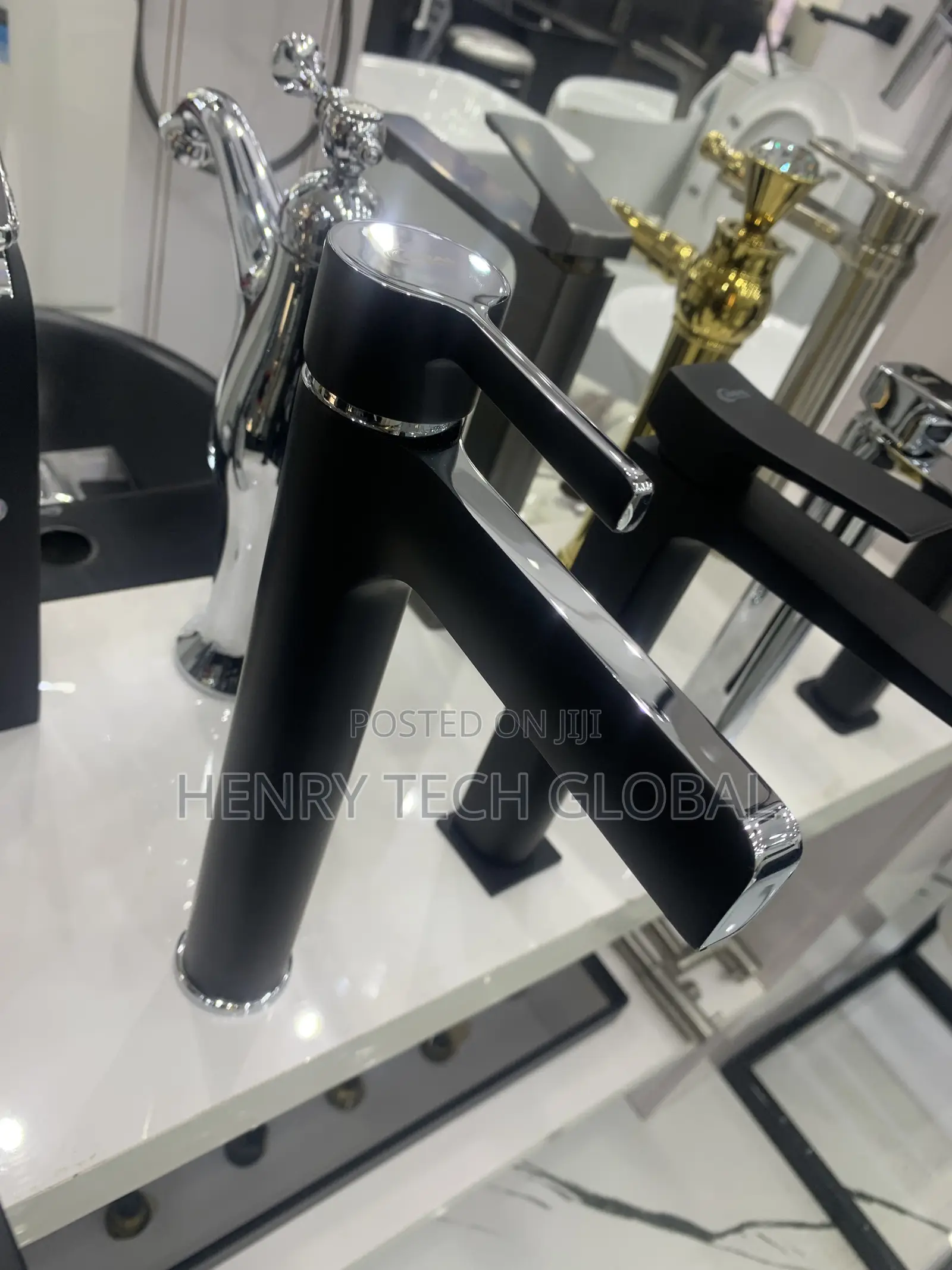 Basin Mixer Tap (Black Color)