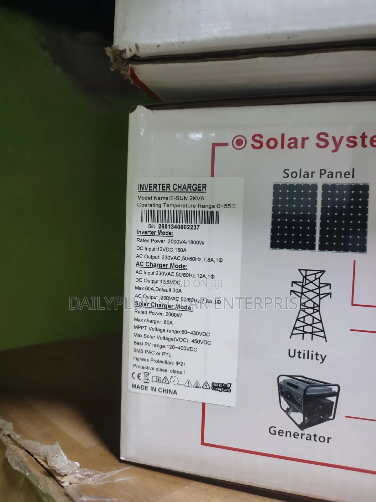 Sako 2kva 12v Hybrid Inverter