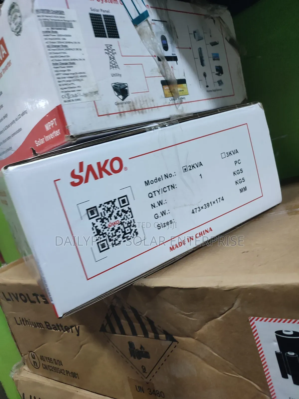 Sako 2kva 12v Hybrid Inverter