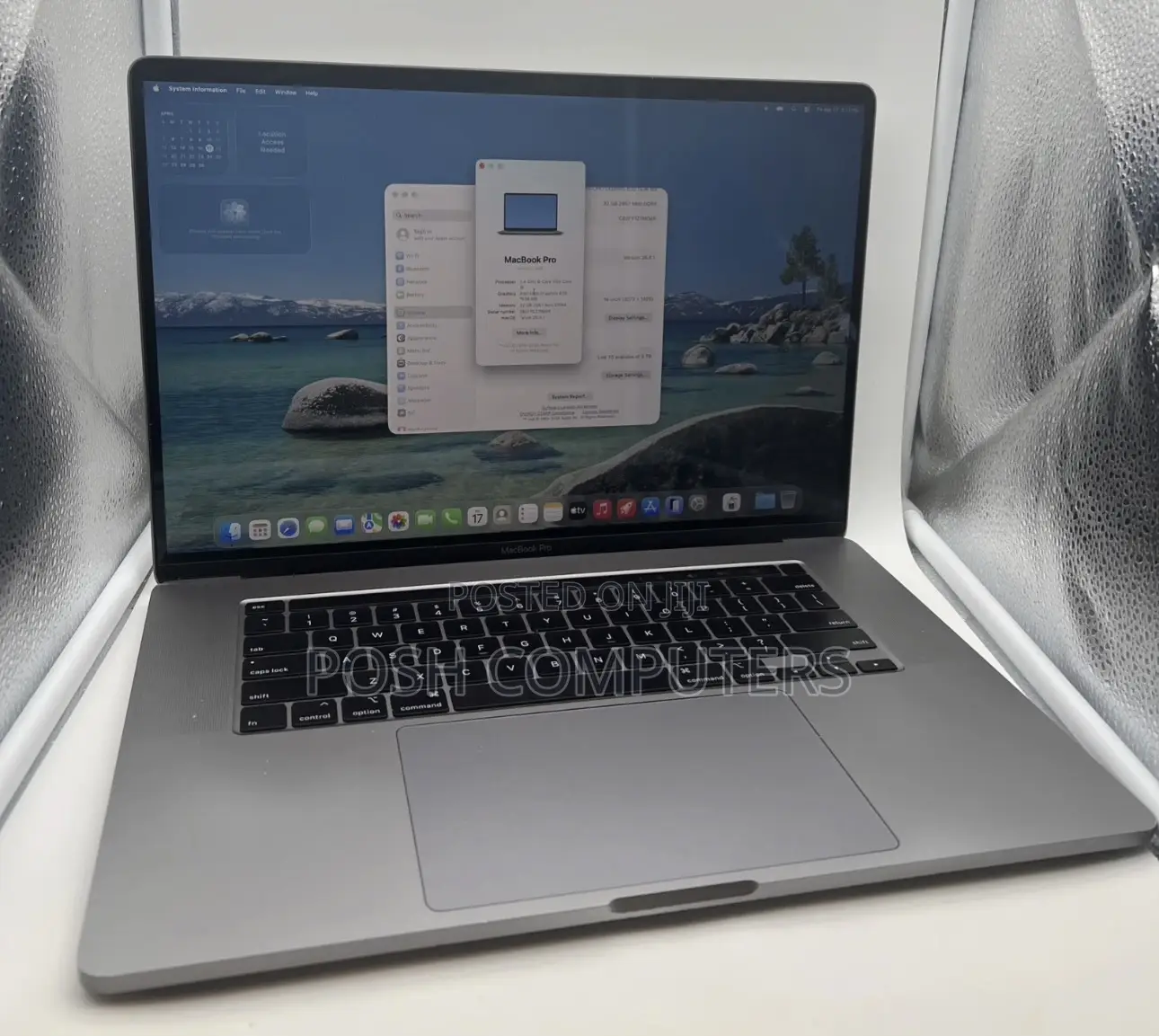 Laptop Apple MacBook Pro 2019 32GB Intel Core i9 SSD 2T