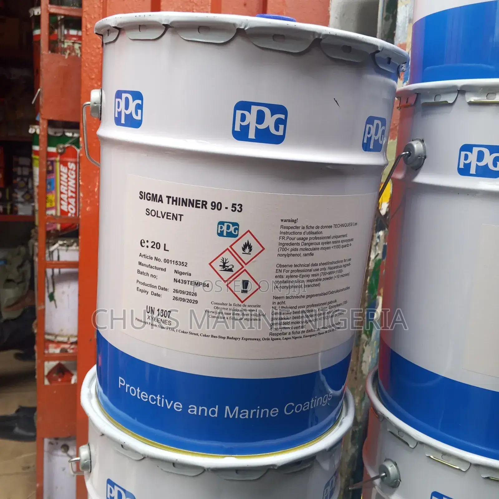 Sigma PPG Thinner 90-53