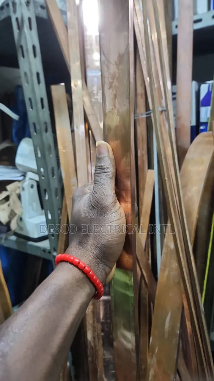 50mmx5mm Copper Flat Bar
