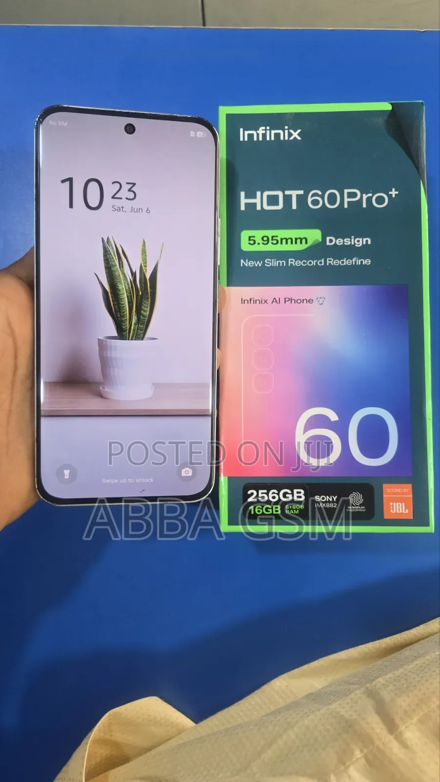 Infinix Hot 60 Pro+ 256 GB Silver