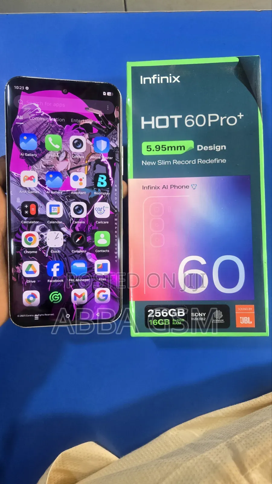 Infinix Hot 60 Pro+ 256 GB Silver