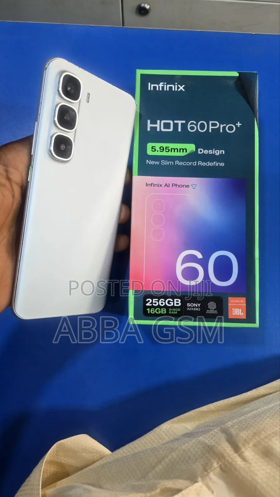 Infinix Hot 60 Pro+ 256 GB Silver