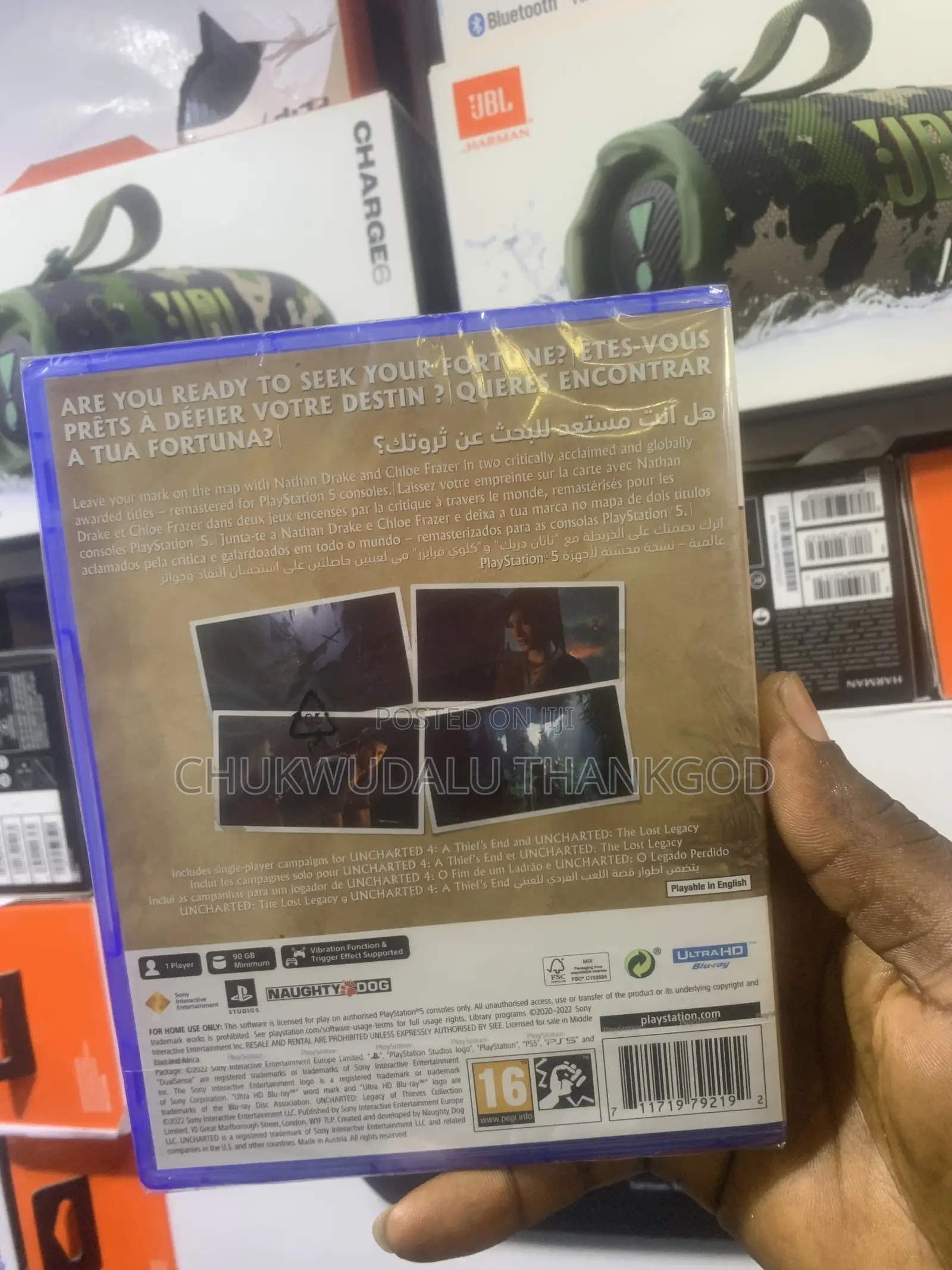 Sony Uncharted:Legacy Of Thieves Collection - Ps5