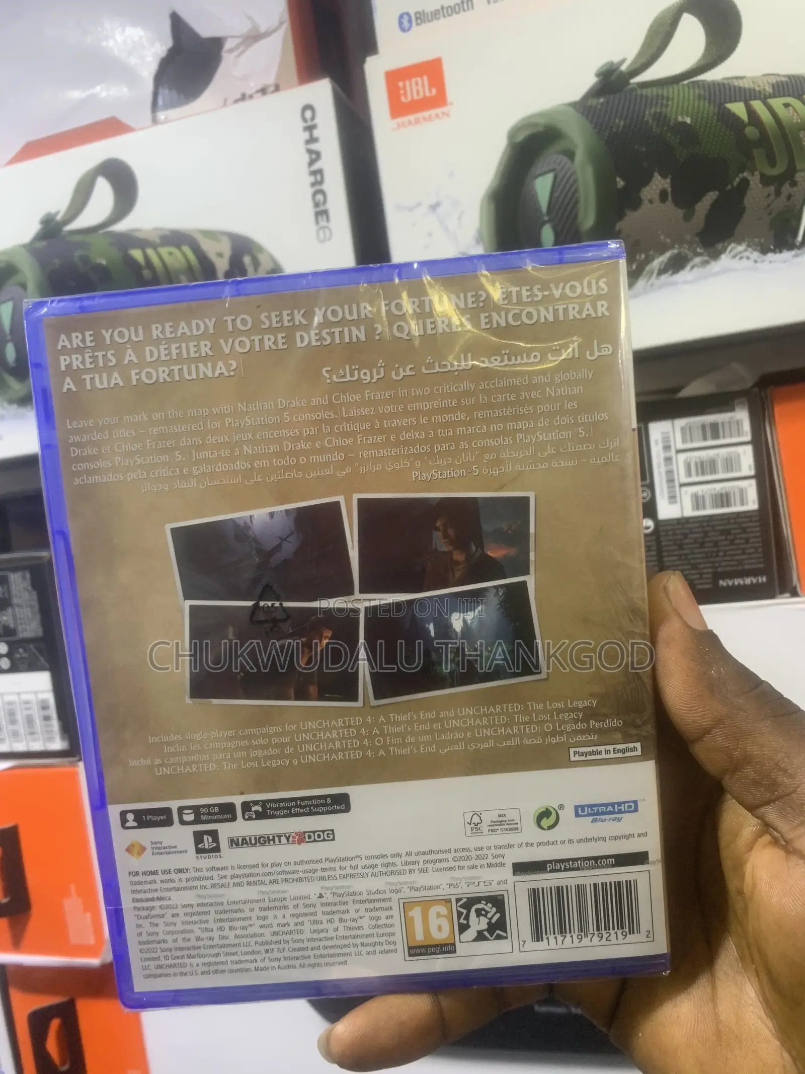 Sony Uncharted:Legacy Of Thieves Collection - Ps5