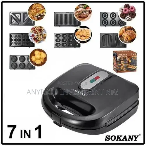 8 in 1 Sokany Sandwich Toaster Set