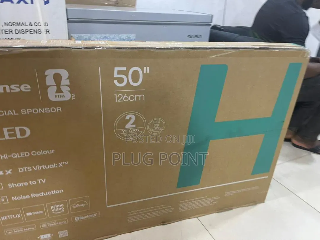 Hisense 50" Quantum Dot Smart Tv – Sharp and Colorful Display