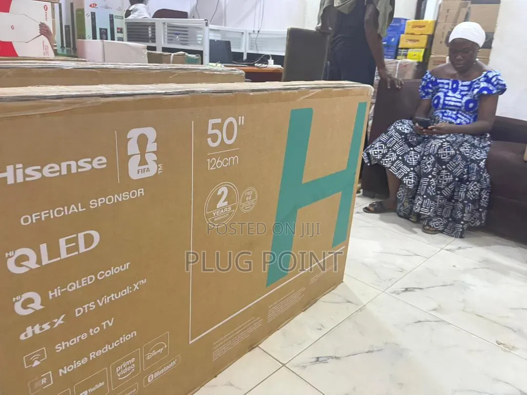 Hisense 50" Quantum Dot Smart Tv – Sharp and Colorful Display