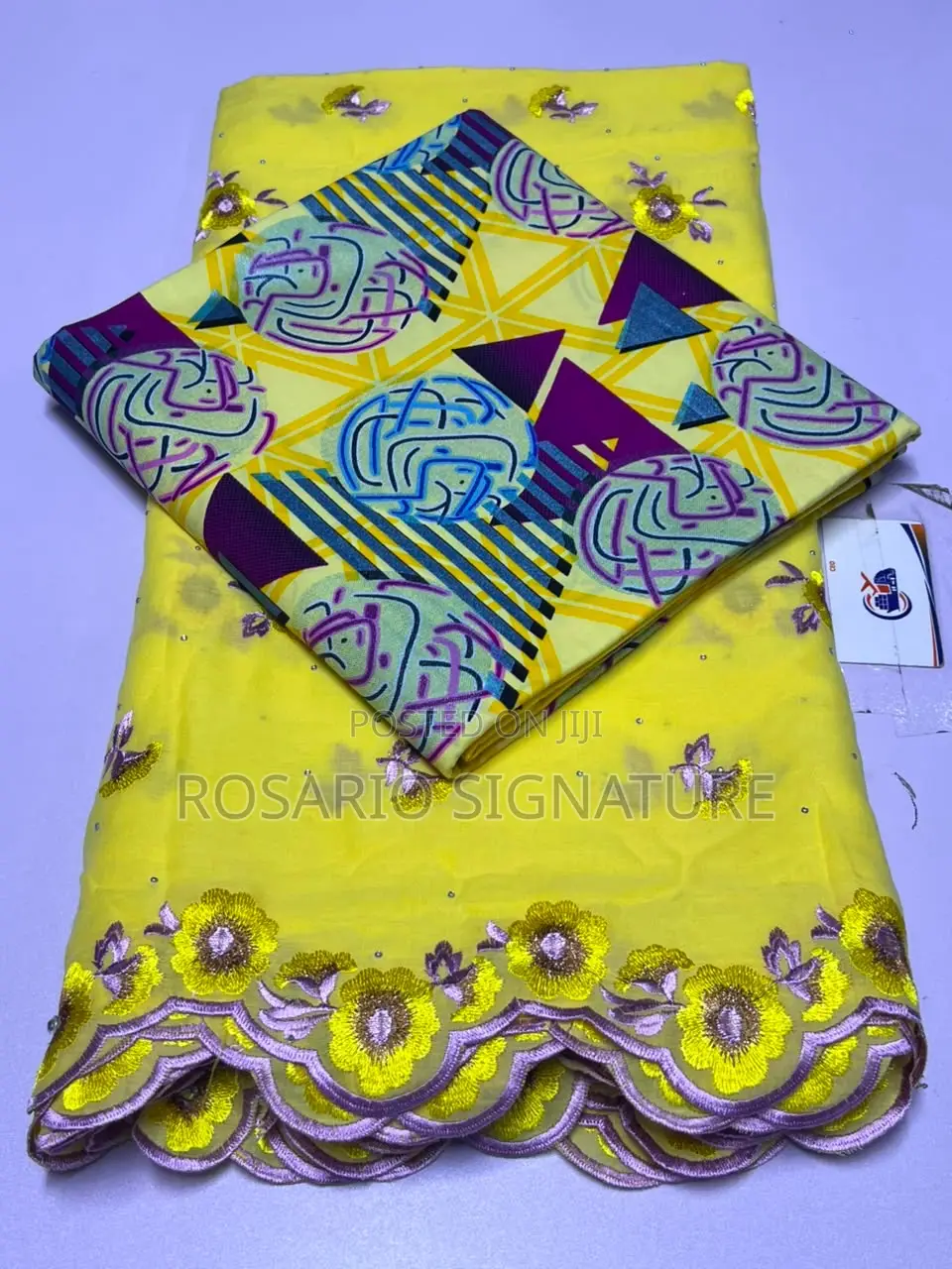 Mix and Match Ankara and Lace
