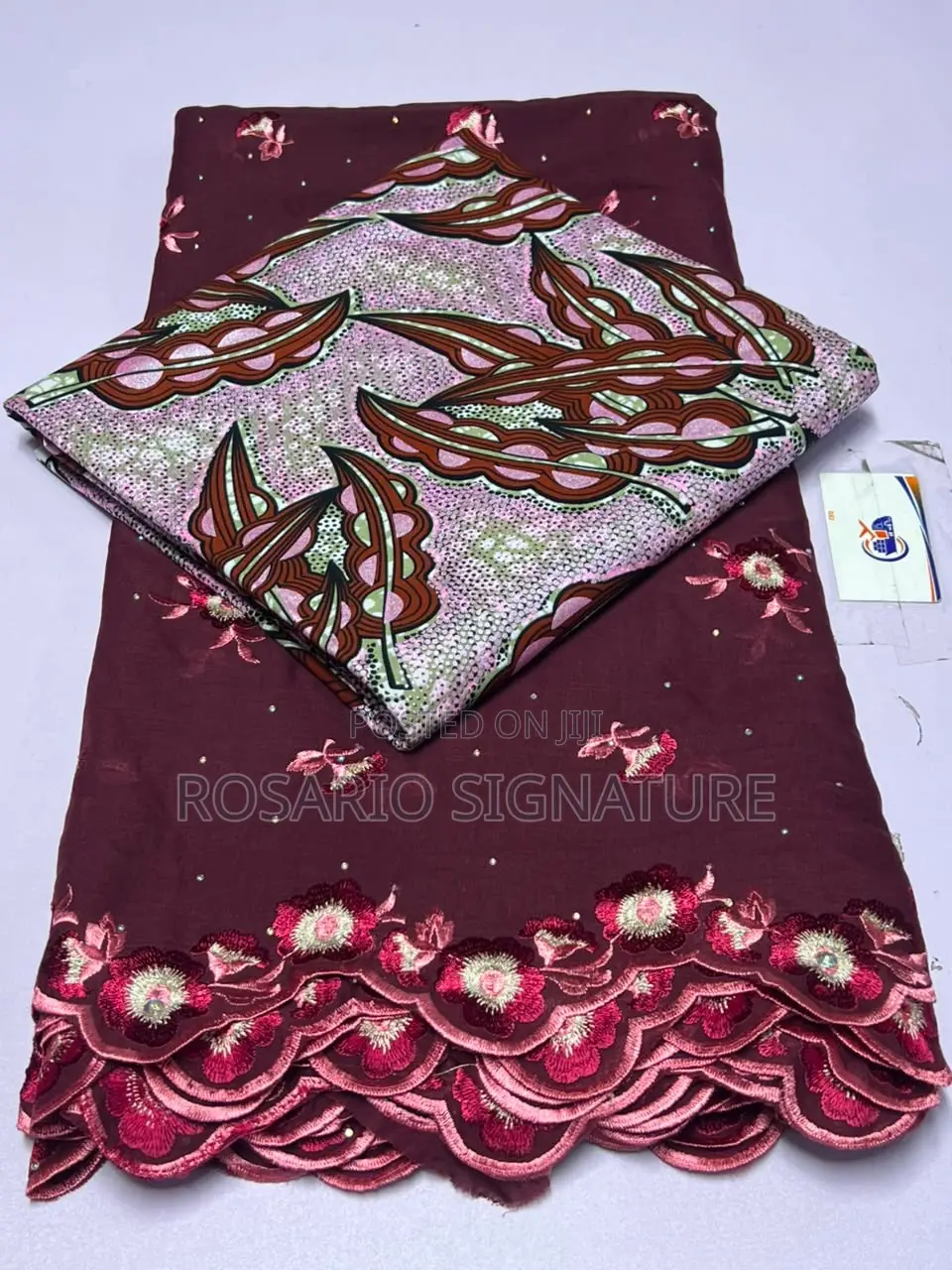 Mix and Match Ankara and Lace