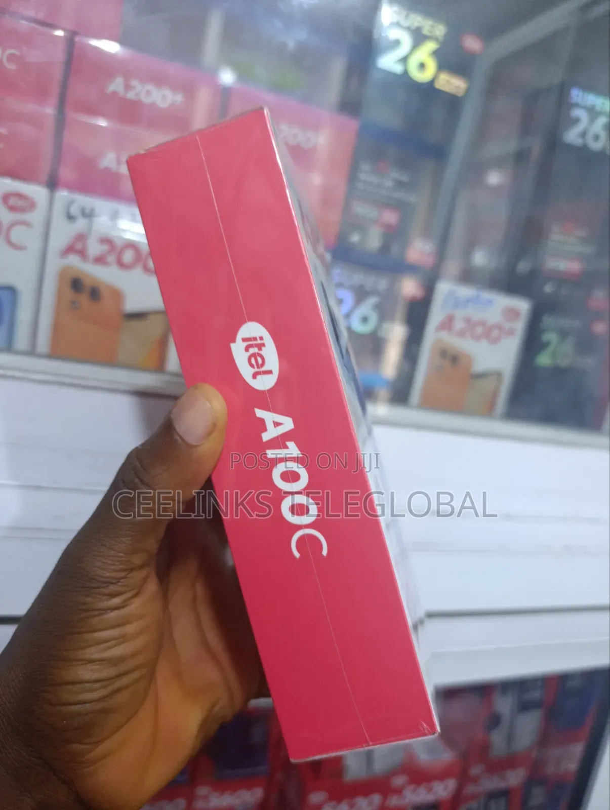 New Itel A100C 128 GB Black
