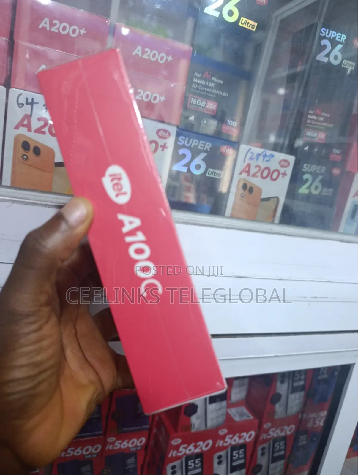New Itel A100C 128 GB Blue