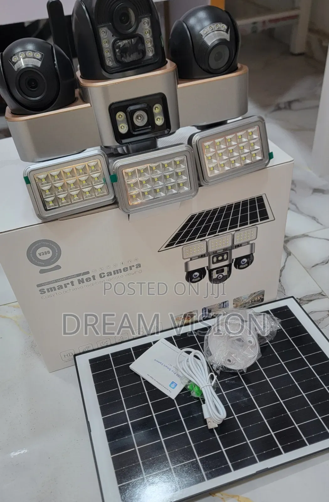 Automatic Rotating Three Lens Solar Camera