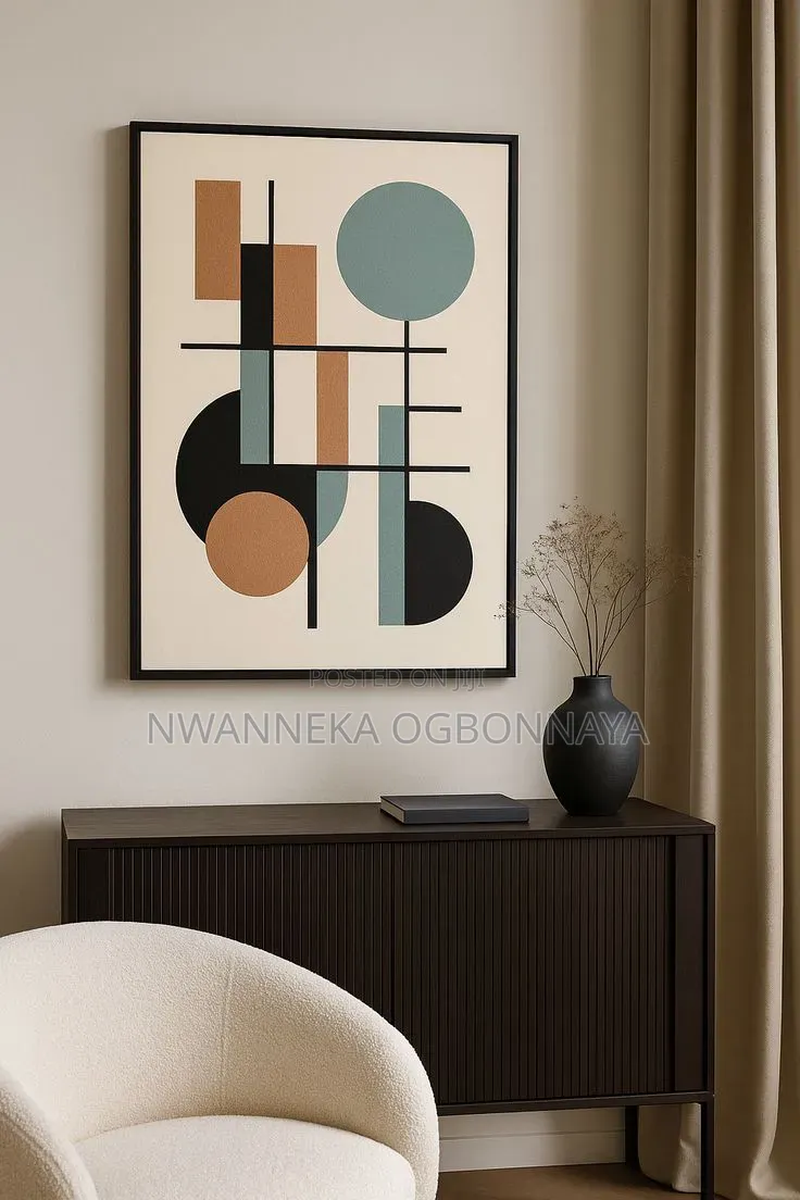 Simple Geometric Shapes Wall Artwork