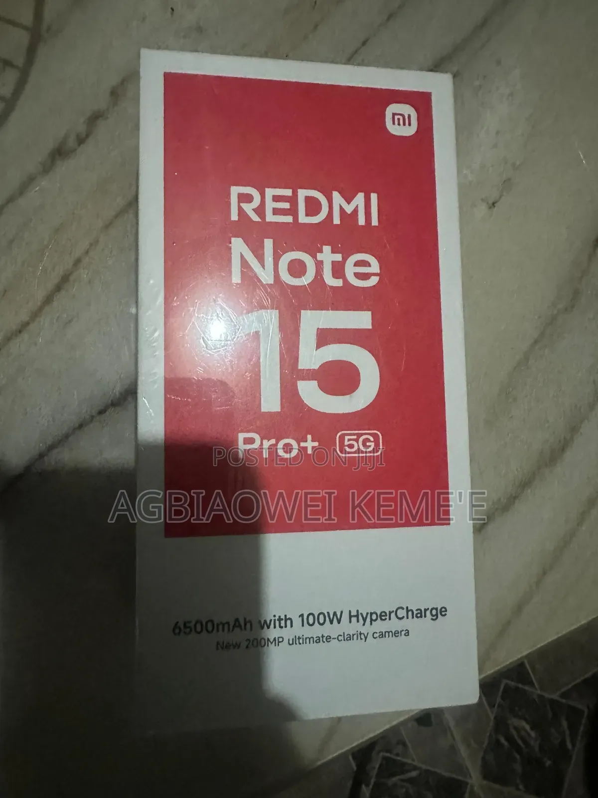 New Xiaomi Redmi Note 15 Pro+ 256 GB Red