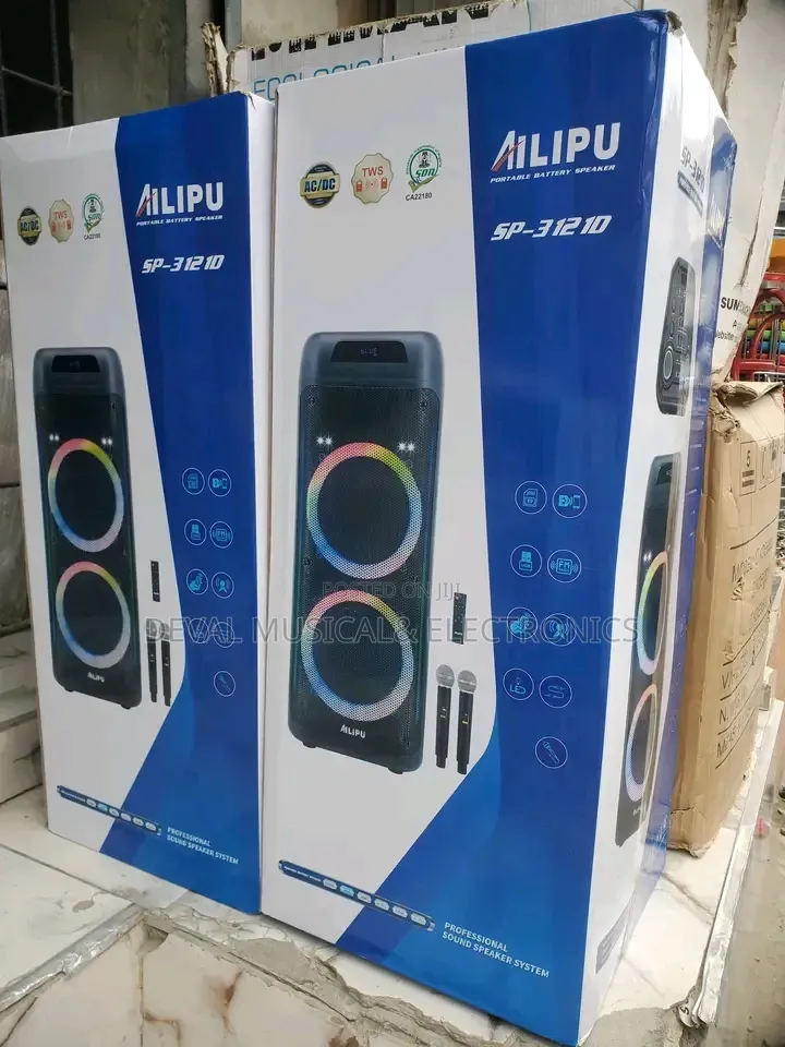 Alipu Double Speaker Public Adress System Pa