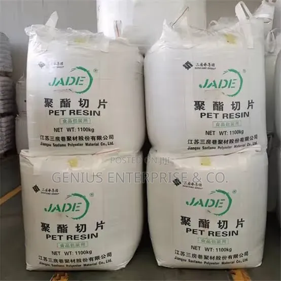 (1ton) 100% Virgin Pet Resin Granules for Premium Bottle Plastic.
