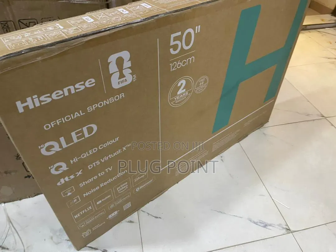 Hisense 50-inch Qled Smart Tv With Built-in Streaming Apps