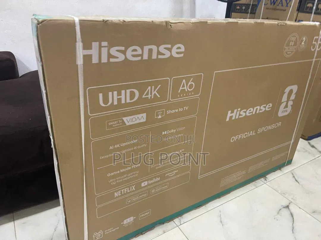 Hisense 55-Inch Uhd Smart Tv With Crystal Clear Display