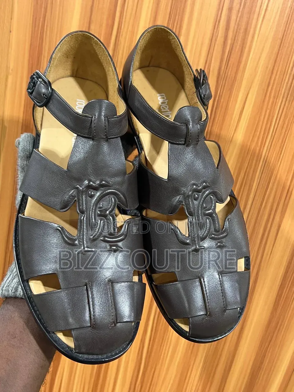 Original Italian Roberto Cavalli Sandals Available in Store