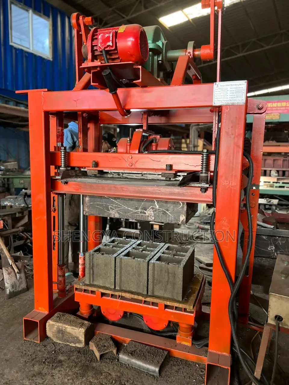 Block Moulding Machine