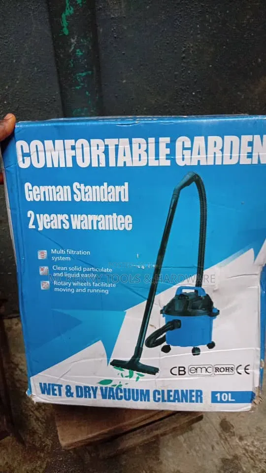 10l Comfortable Garden Wet Dry Vacuum Cleaner